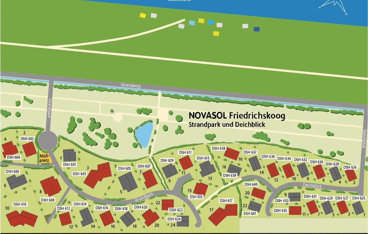 Villa Friedrichskoog-Deichblick 22 Extérieur photo